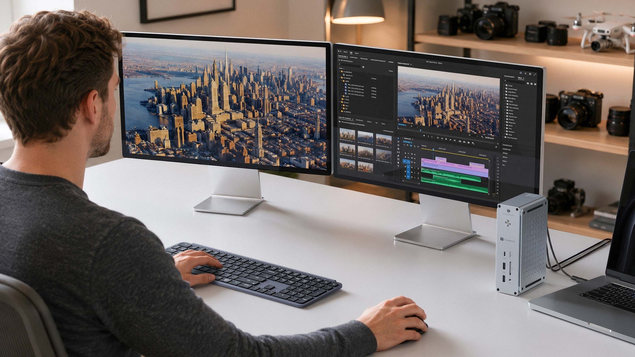 Keychron Thunderbolt 5 Dock with 140W Charging and 8K Output
